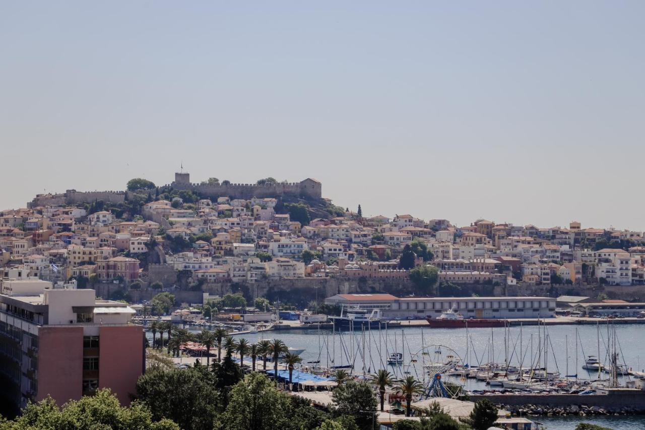 Aura Celestia Apartment Kavala Bagian luar foto