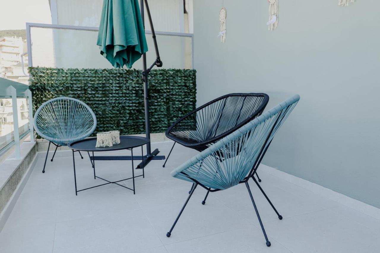 Aura Celestia Apartment Kavala Bagian luar foto