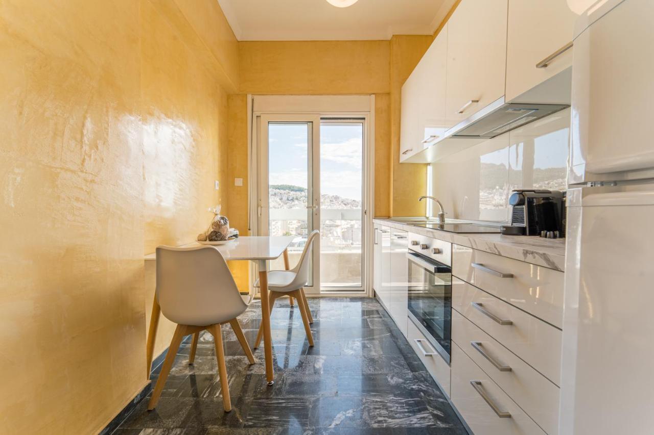 Aura Celestia Apartment Kavala Bagian luar foto