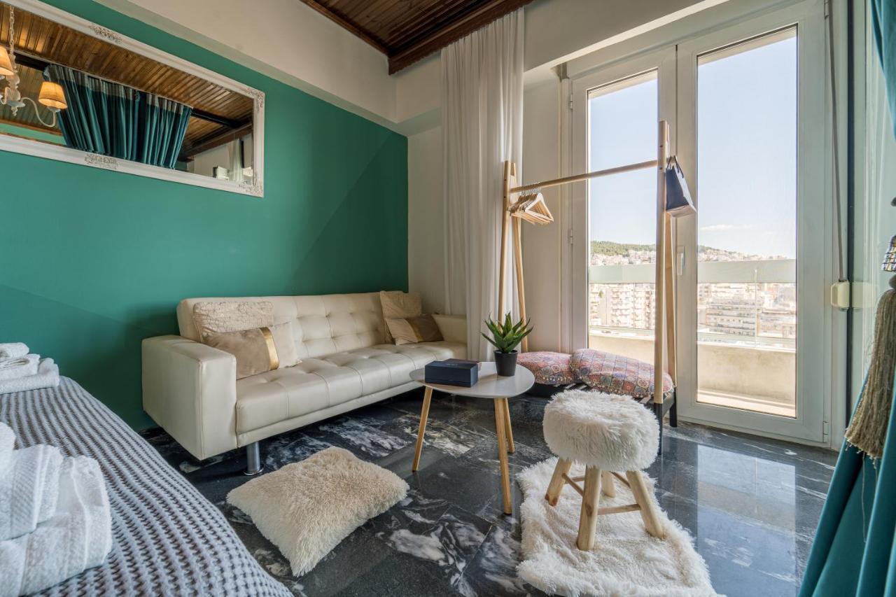Aura Celestia Apartment Kavala Bagian luar foto