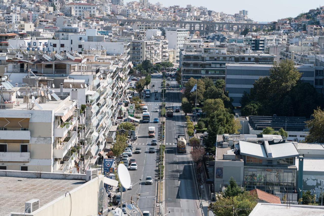 Aura Celestia Apartment Kavala Bagian luar foto